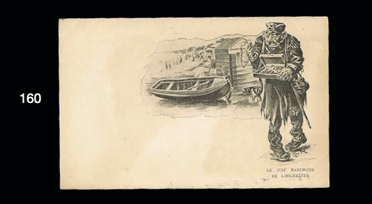 Lot 160 - ANTI-SEMITIC POSTCARDS - House of Zion Public Auction #109 Lot 160 - ANTI-SEMITIC POSTCARDS - House of Zion Public Auction #109