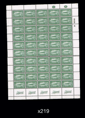 Lot 219 - SHEETS  -  House of Zion Public Auction #111