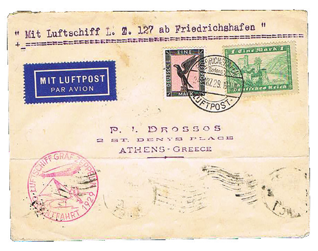 Lot 127 - zeppelin flights  -  House of Zion Public Auction #112