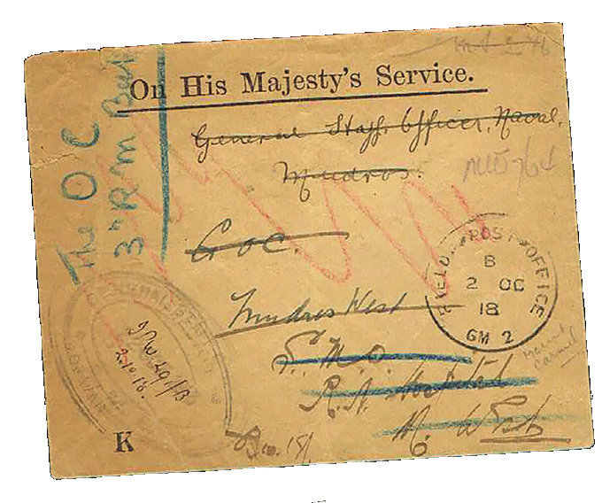 Lot 16 - WWI/EARLY PALESTINE - House of Zion Public Auction #112 Lot 16 - WWI/EARLY PALESTINE - House of Zion Public Auction #112