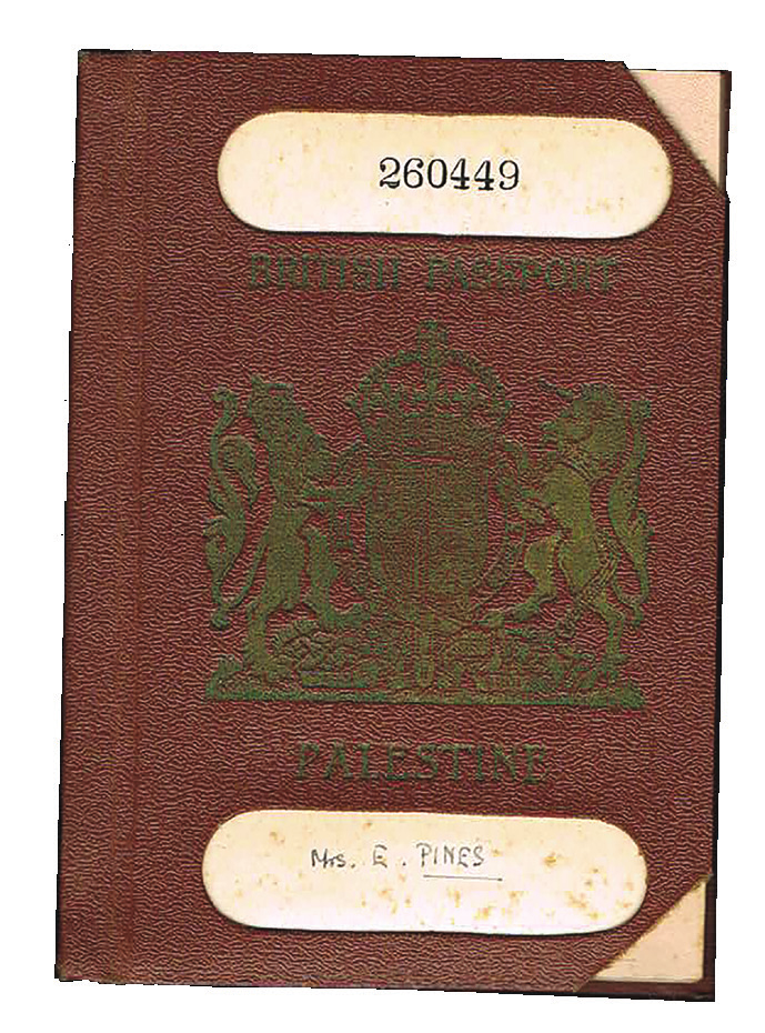 Lot 248 - PASSPORTS  -  House of Zion Public Auction #112