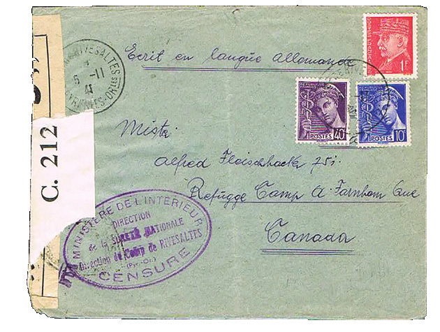 Lot 256 - WORLD WAR II, INTERNMENT/DP CAMPS  -  House of Zion Public Auction #112