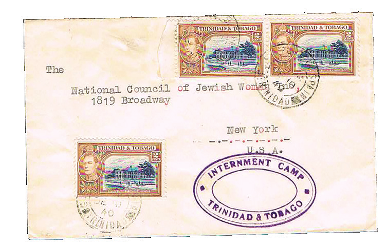 Lot 265 - WORLD WAR II, INTERNMENT/DP CAMPS  -  House of Zion Public Auction #112