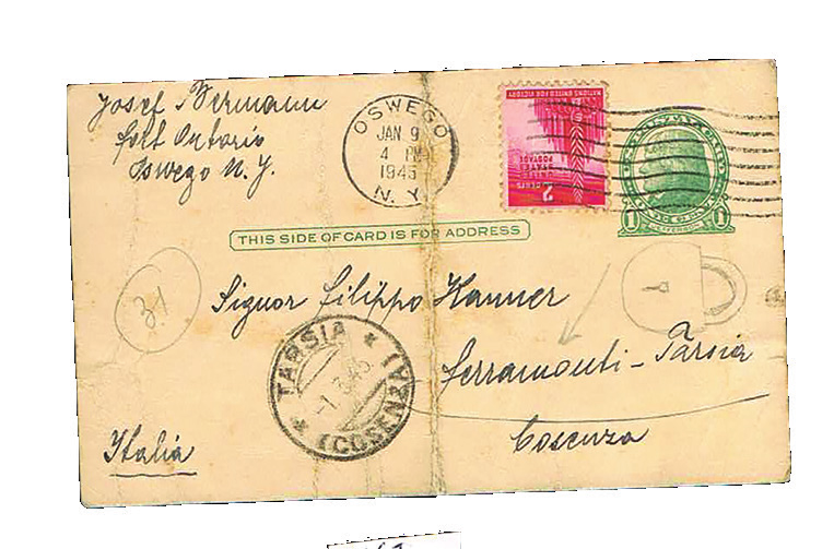 Lot 267 - WORLD WAR II, INTERNMENT/DP CAMPS  -  House of Zion Public Auction #112