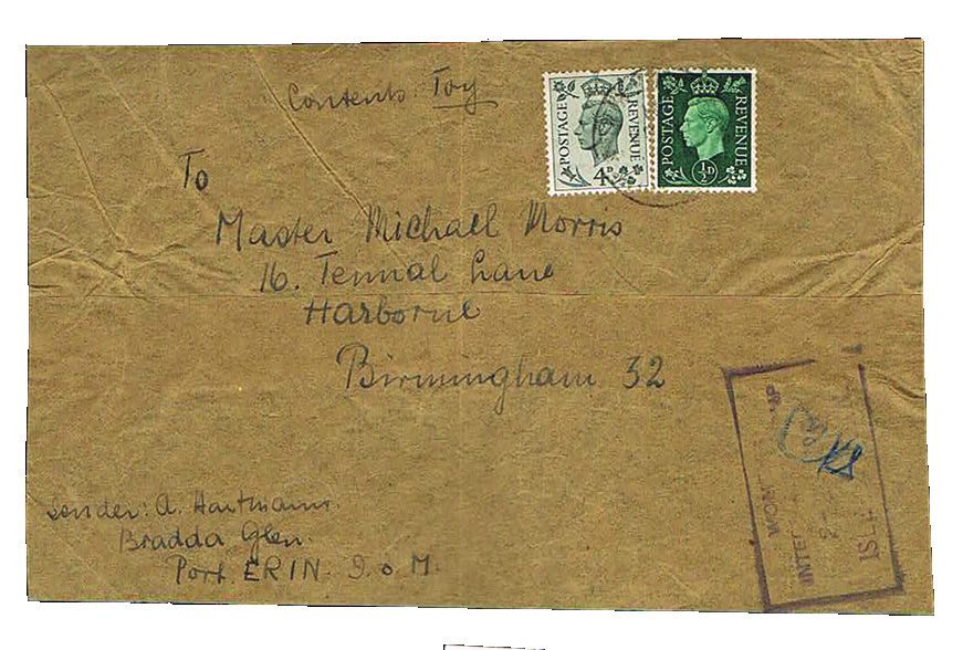 Lot 272 - WORLD WAR II, INTERNMENT/DP CAMPS  -  House of Zion Public Auction #112