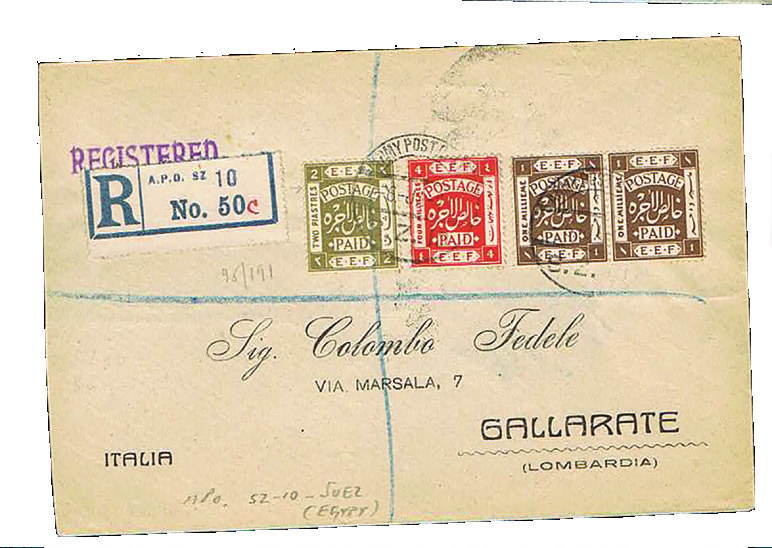 Lot 33 - covers  -  House of Zion Public Auction #112