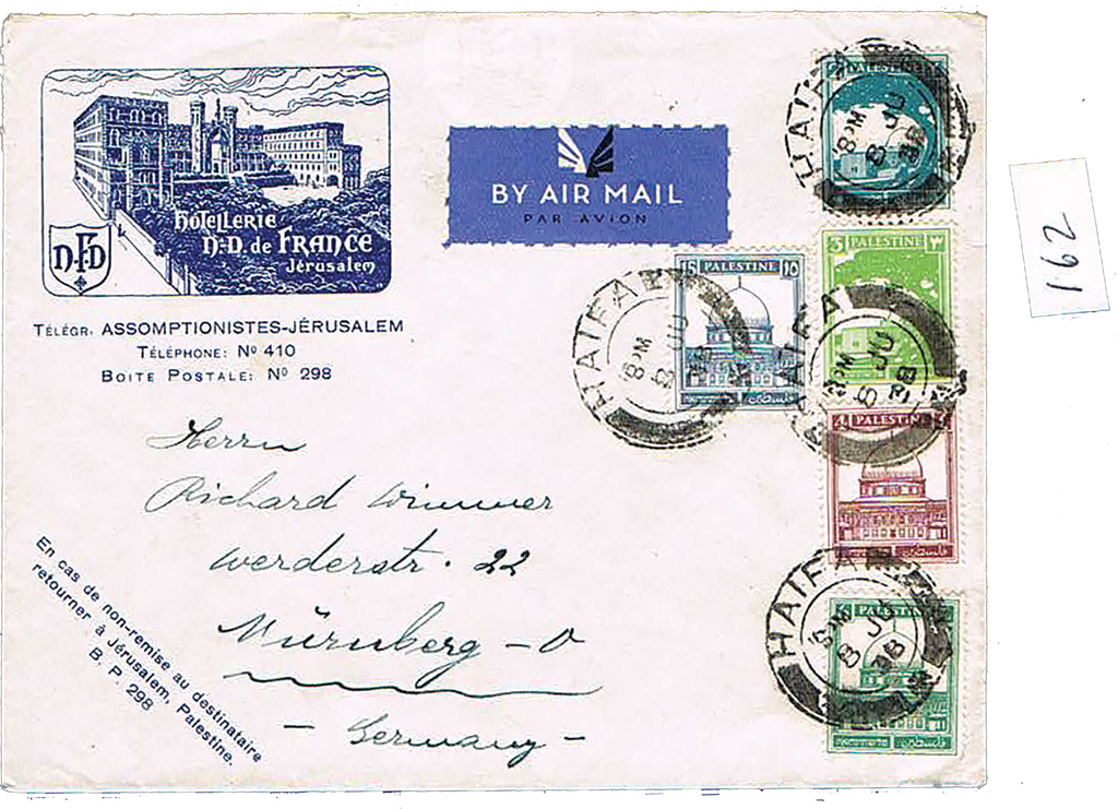 Lot 162 - HOTEL COVERS (1895-1948) - House of Zion Public Auction #113 Lot 162 - HOTEL COVERS (1895-1948) - House of Zion Public Auction #113