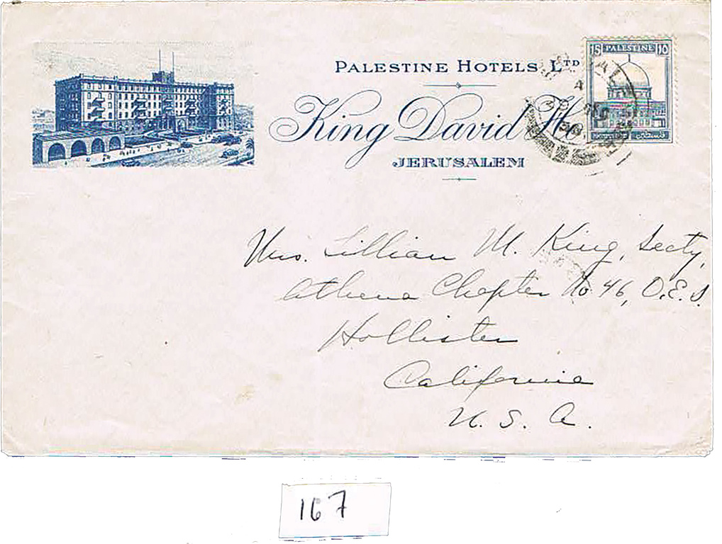 Lot 167 - HOTEL COVERS (1895-1948) - House of Zion Public Auction #113 Lot 167 - HOTEL COVERS (1895-1948) - House of Zion Public Auction #113