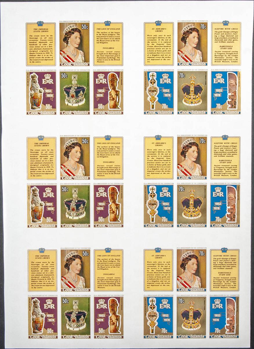 Lot 1047 - cook islands cook islands - IBERPHIL Auction #109. The Fournier Universe. Part 1 Lot 1047 - cook islands cook islands - IBERPHIL Auction #109. The Fournier Universe. Part 1