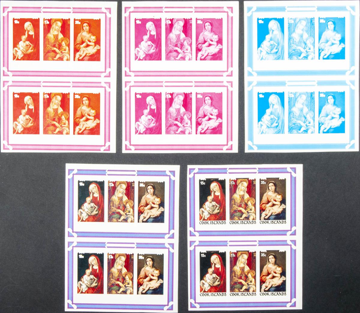 Lot 1057 - cook islands cook islands - IBERPHIL Auction #109. The Fournier Universe. Part 1 Lot 1057 - cook islands cook islands - IBERPHIL Auction #109. The Fournier Universe. Part 1
