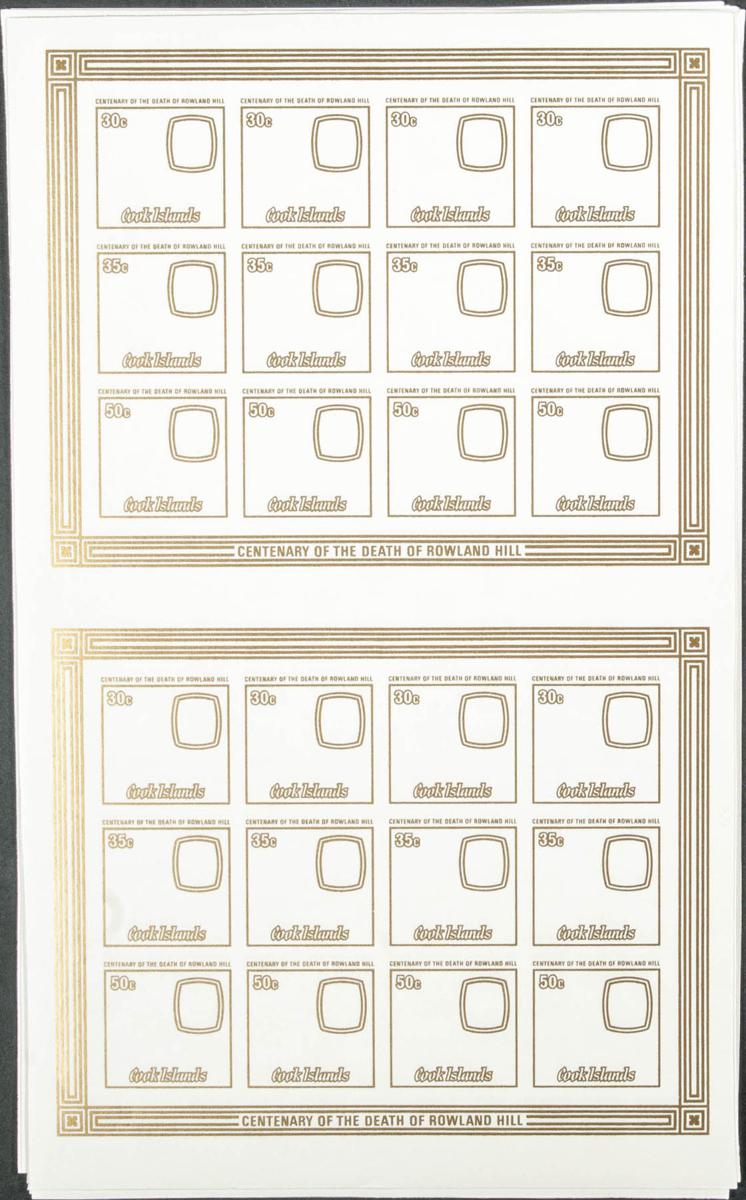 Lot 1075 - cook islands cook islands - IBERPHIL Auction #109. The Fournier Universe. Part 1 Lot 1075 - cook islands cook islands - IBERPHIL Auction #109. The Fournier Universe. Part 1