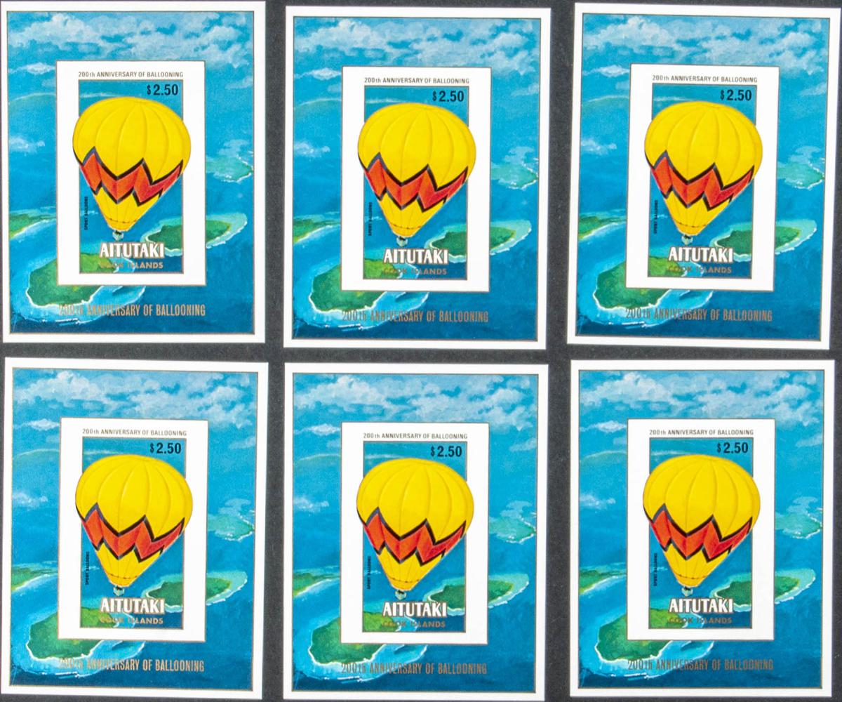 Lot 108 - aitutaki aitutaki -  IBERPHIL Auction #109. The Fournier Universe. Part 1