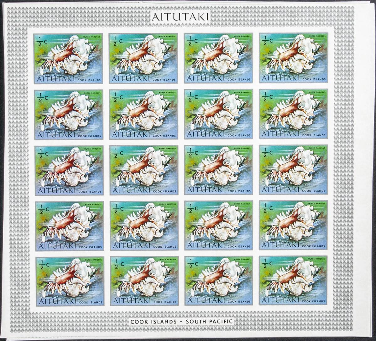 Lot 10 - aitutaki aitutaki -  IBERPHIL Auction #109. The Fournier Universe. Part 1