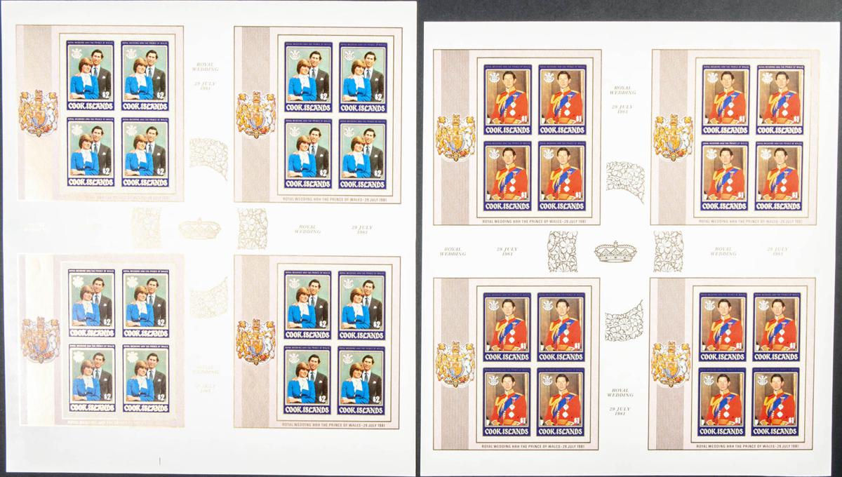 Lot 1104 - cook islands cook islands - IBERPHIL Auction #109. The Fournier Universe. Part 1 Lot 1104 - cook islands cook islands - IBERPHIL Auction #109. The Fournier Universe. Part 1