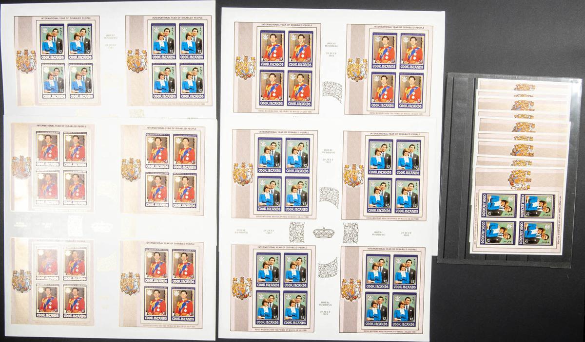 Lot 1110 - cook islands cook islands - IBERPHIL Auction #109. The Fournier Universe. Part 1 Lot 1110 - cook islands cook islands - IBERPHIL Auction #109. The Fournier Universe. Part 1