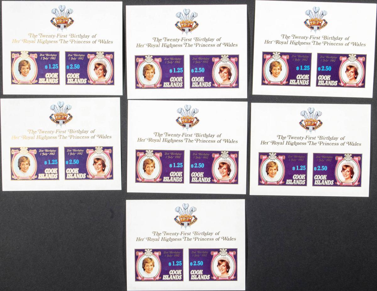 Lot 1126 - cook islands cook islands -  IBERPHIL Auction #109. The Fournier Universe. Part 1