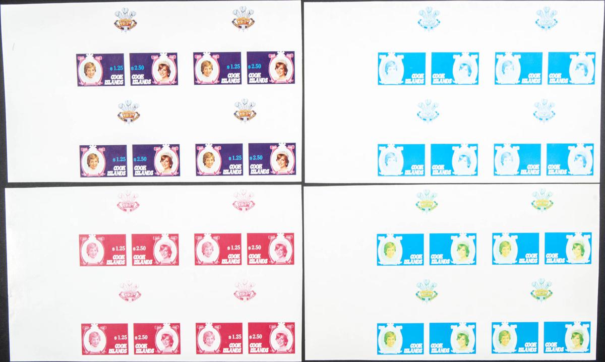 Lot 1127 - cook islands cook islands -  IBERPHIL Auction #109. The Fournier Universe. Part 1
