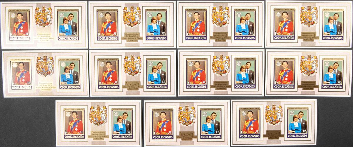 Lot 1128 - cook islands cook islands -  IBERPHIL Auction #109. The Fournier Universe. Part 1