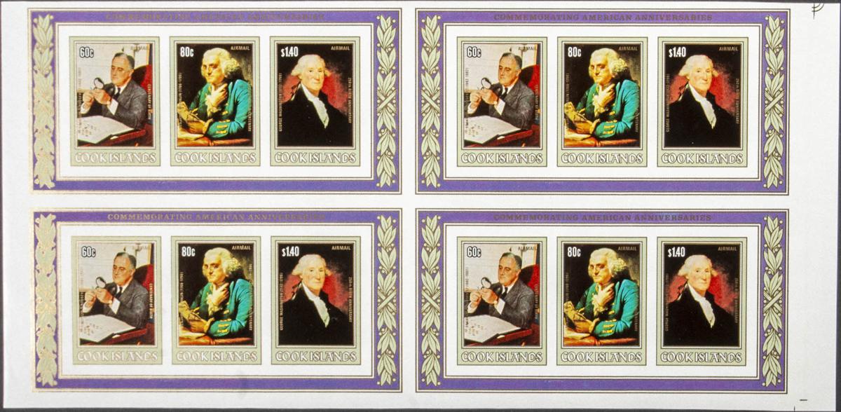 Lot 1129 - cook islands cook islands -  IBERPHIL Auction #109. The Fournier Universe. Part 1