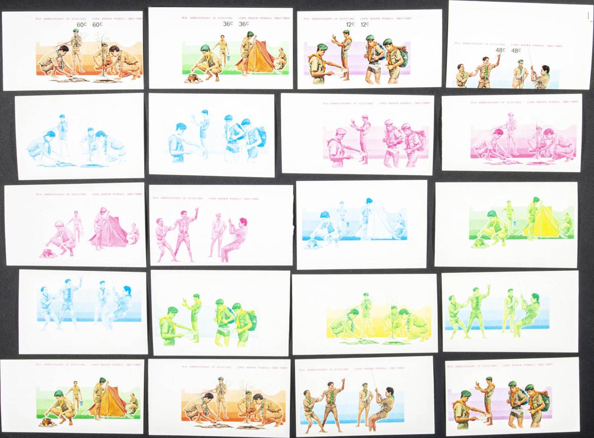 Lot 1135 - cook islands cook islands -  IBERPHIL Auction #109. The Fournier Universe. Part 1