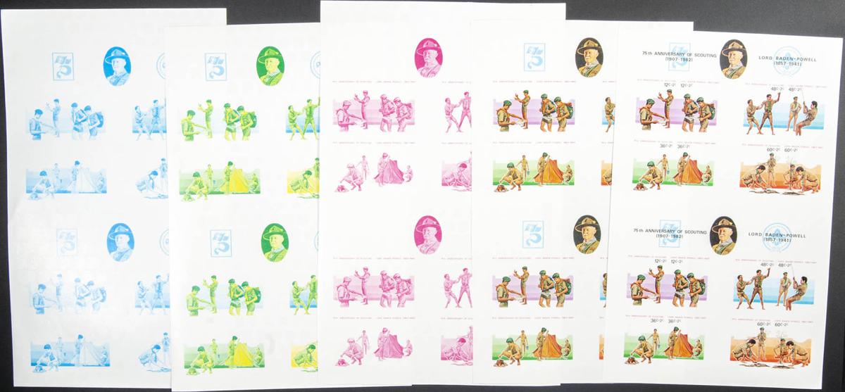 Lot 1142 - cook islands cook islands -  IBERPHIL Auction #109. The Fournier Universe. Part 1