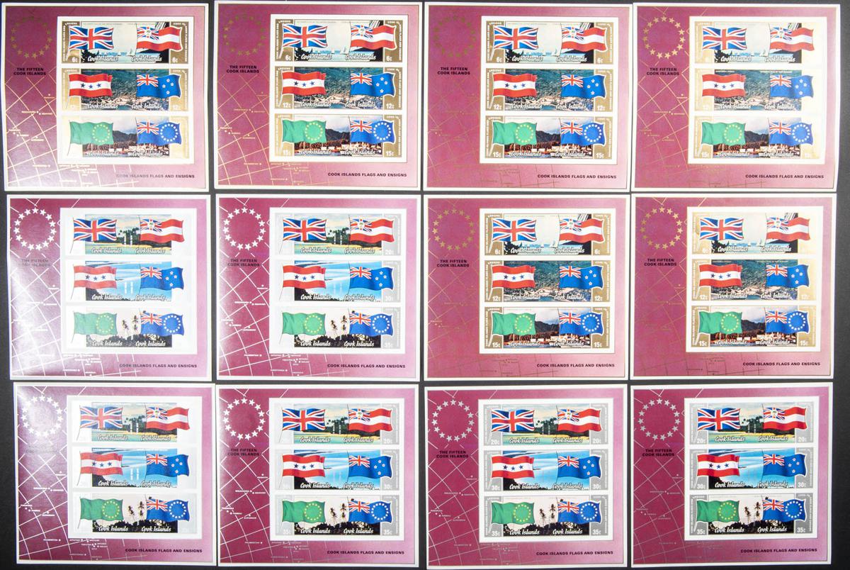 Lot 1143 - cook islands cook islands -  IBERPHIL Auction #109. The Fournier Universe. Part 1
