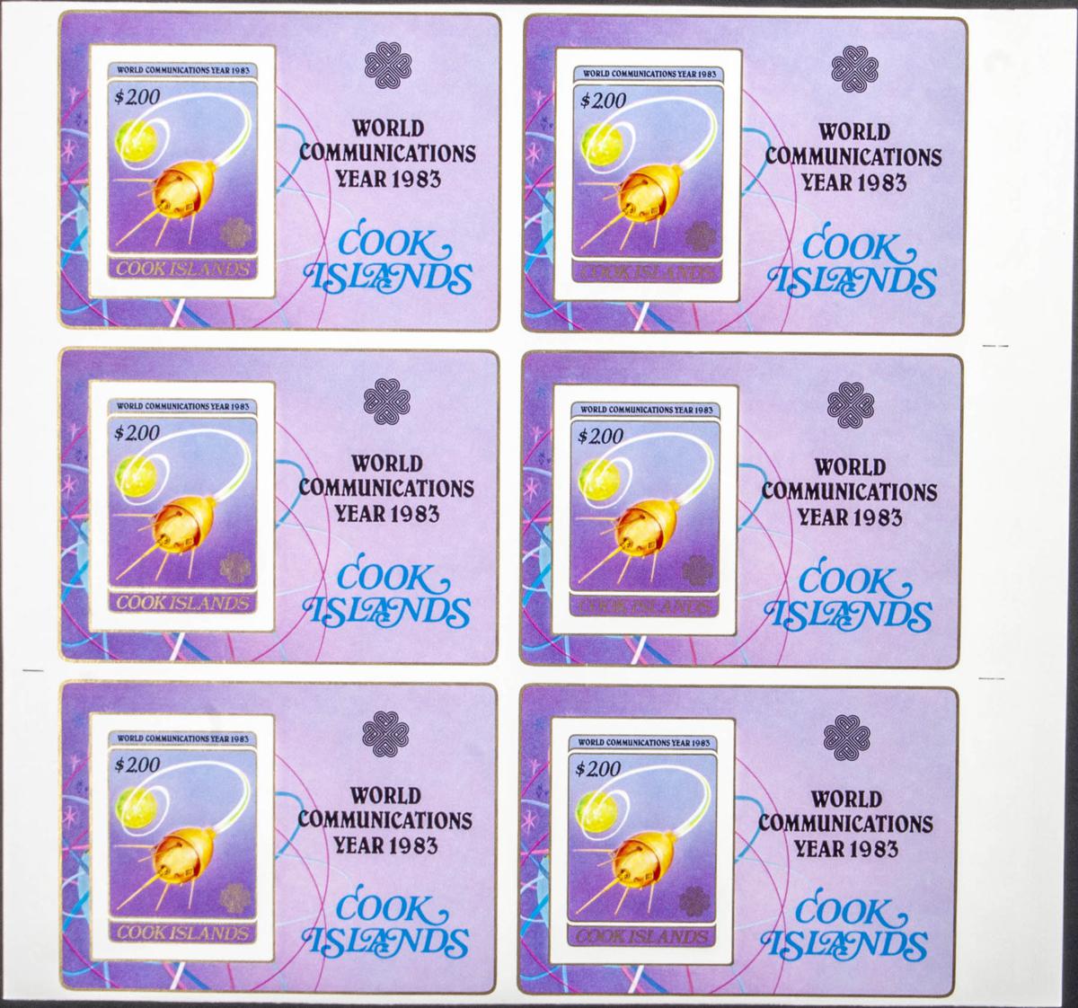 Lot 1145 - cook islands cook islands -  IBERPHIL Auction #109. The Fournier Universe. Part 1