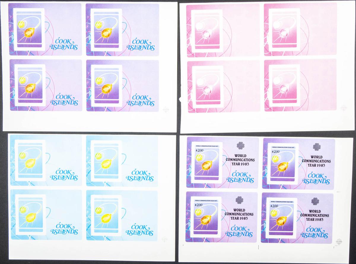 Lot 1146 - cook islands cook islands -  IBERPHIL Auction #109. The Fournier Universe. Part 1