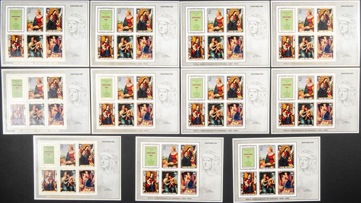 Lot 1147 - cook islands cook islands -  IBERPHIL Auction #109. The Fournier Universe. Part 1