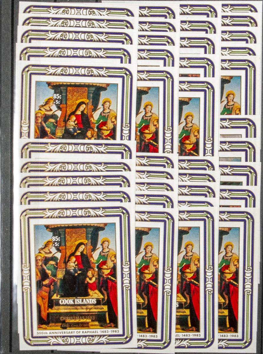 Lot 1148 - cook islands cook islands -  IBERPHIL Auction #109. The Fournier Universe. Part 1