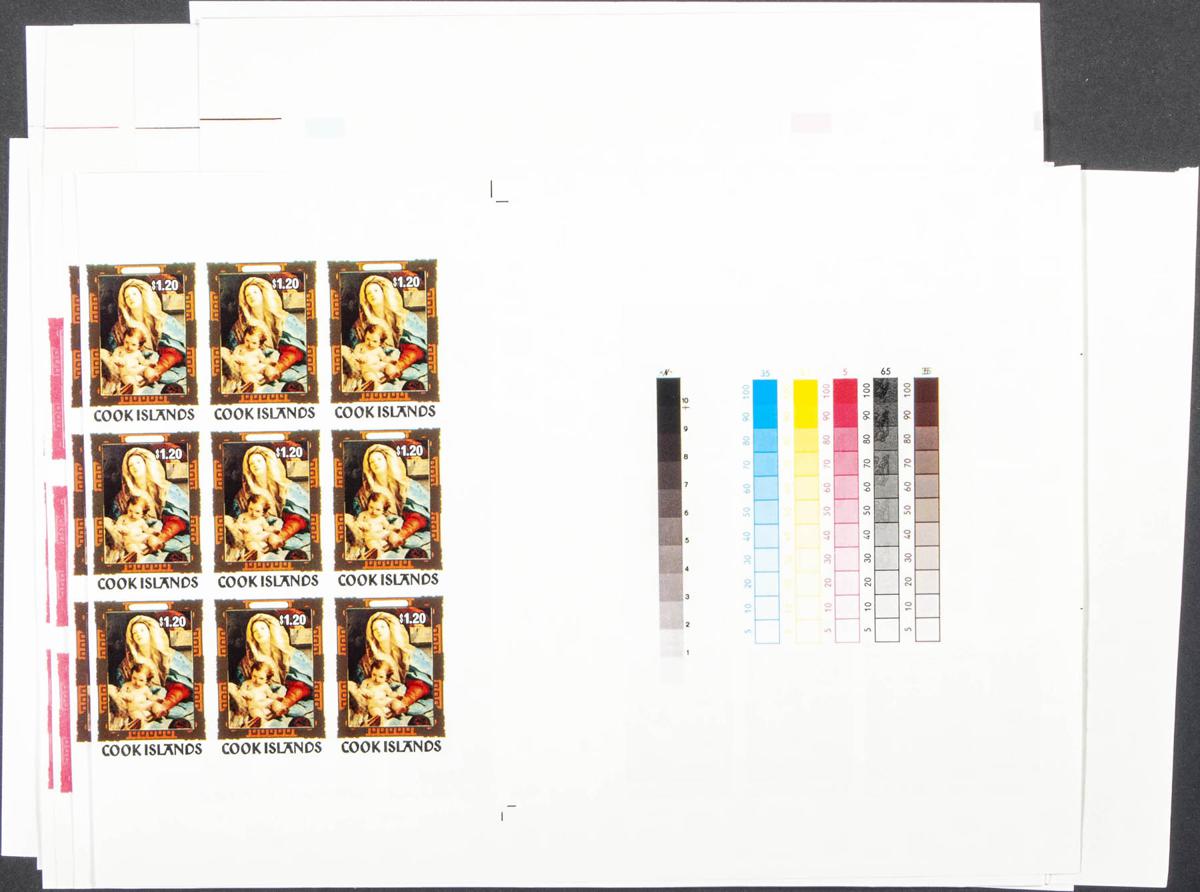 Lot 1156 - cook islands cook islands - IBERPHIL Auction #109. The Fournier Universe. Part 1 Lot 1156 - cook islands cook islands - IBERPHIL Auction #109. The Fournier Universe. Part 1