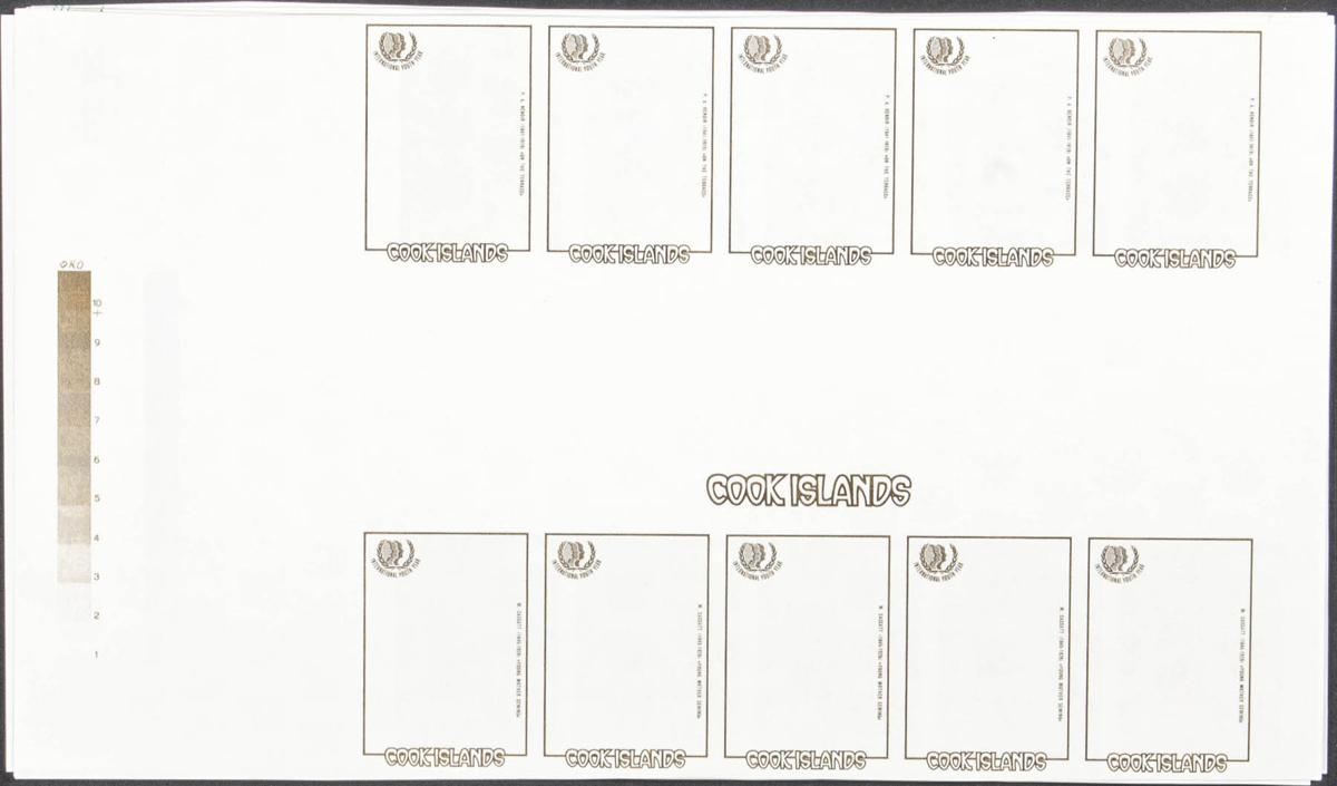 Lot 1166 - cook islands cook islands - IBERPHIL Auction #109. The Fournier Universe. Part 1 Lot 1166 - cook islands cook islands - IBERPHIL Auction #109. The Fournier Universe. Part 1