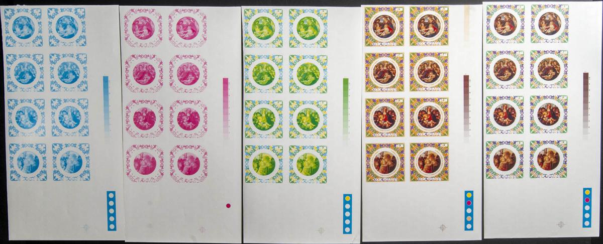 Lot 1179 - cook islands cook islands -  IBERPHIL Auction #109. The Fournier Universe. Part 1