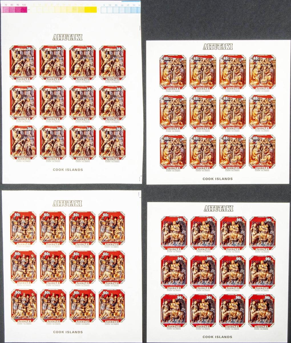 Lot 117 - aitutaki aitutaki -  IBERPHIL Auction #109. The Fournier Universe. Part 1