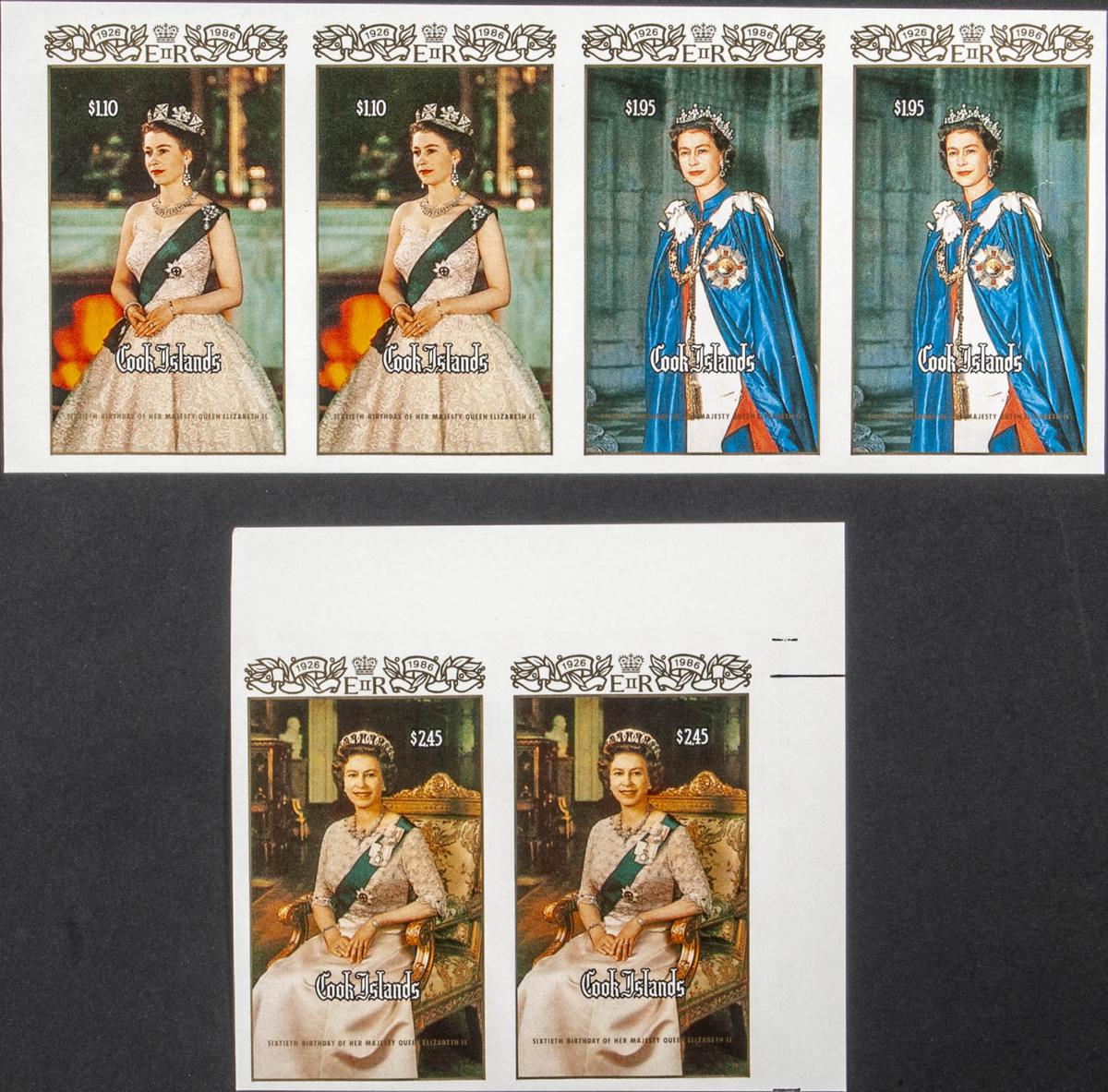 Lot 1180 - cook islands cook islands -  IBERPHIL Auction #109. The Fournier Universe. Part 1