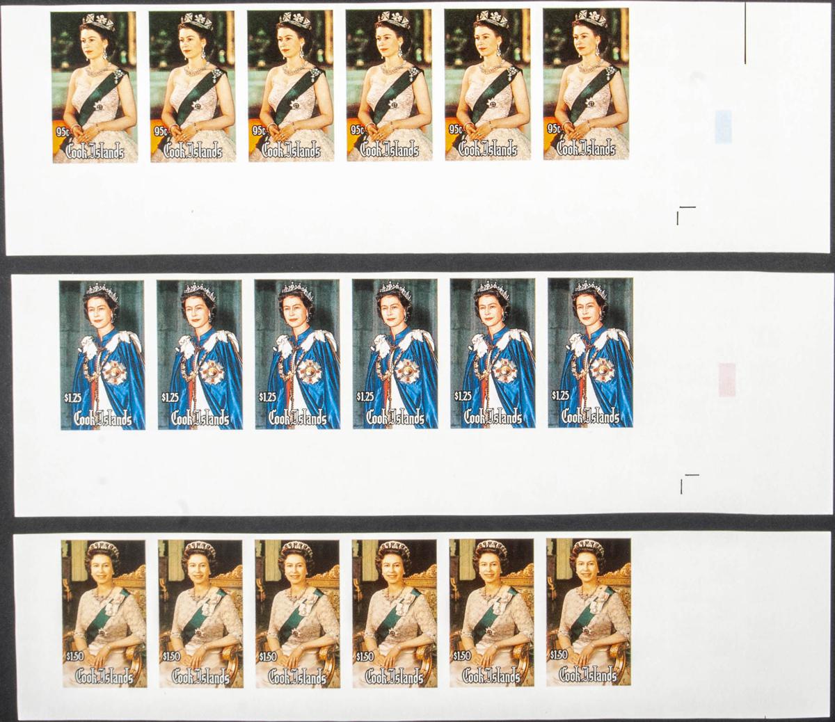 Lot 1184 - cook islands cook islands -  IBERPHIL Auction #109. The Fournier Universe. Part 1