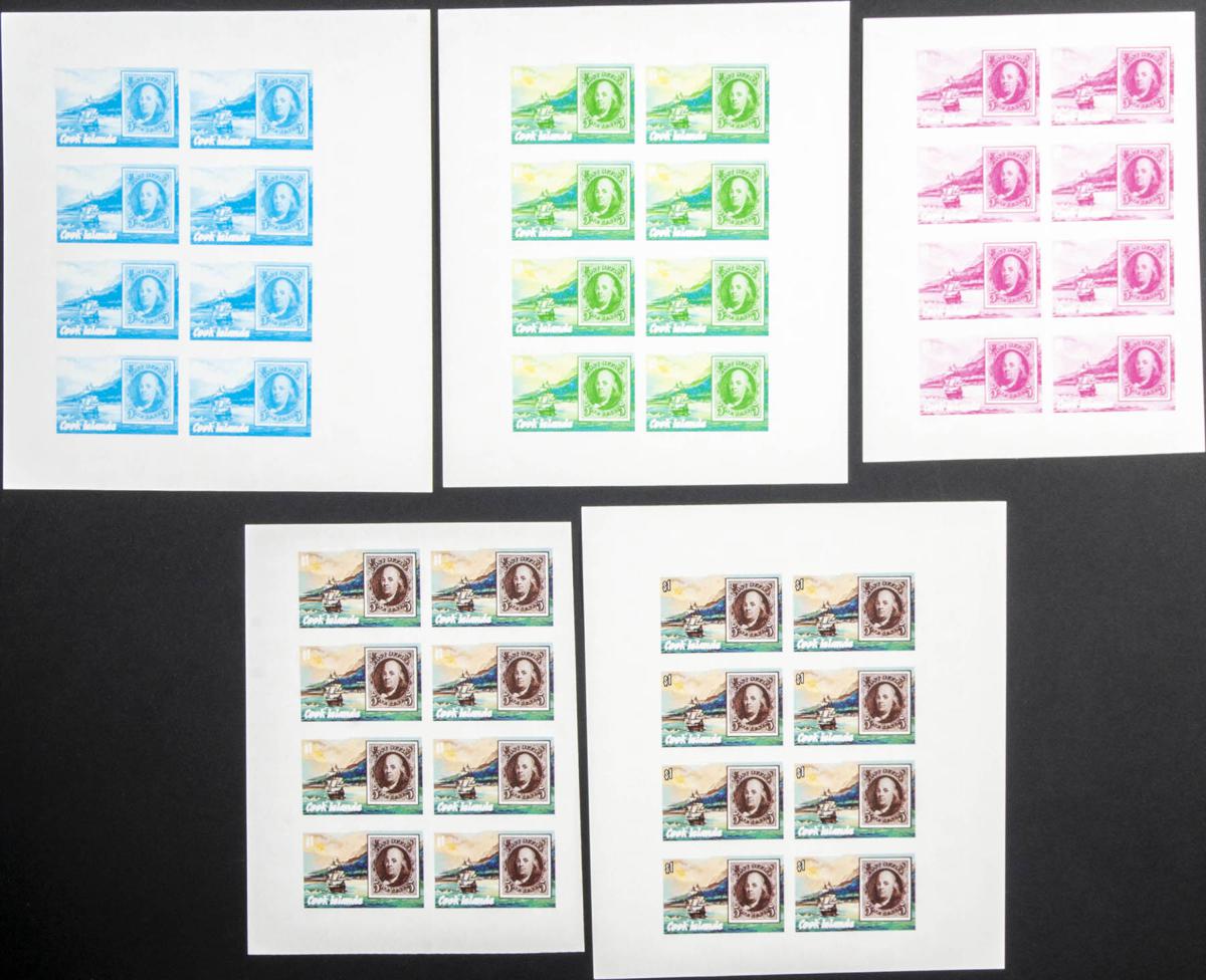 Lot 1186 - cook islands cook islands -  IBERPHIL Auction #109. The Fournier Universe. Part 1
