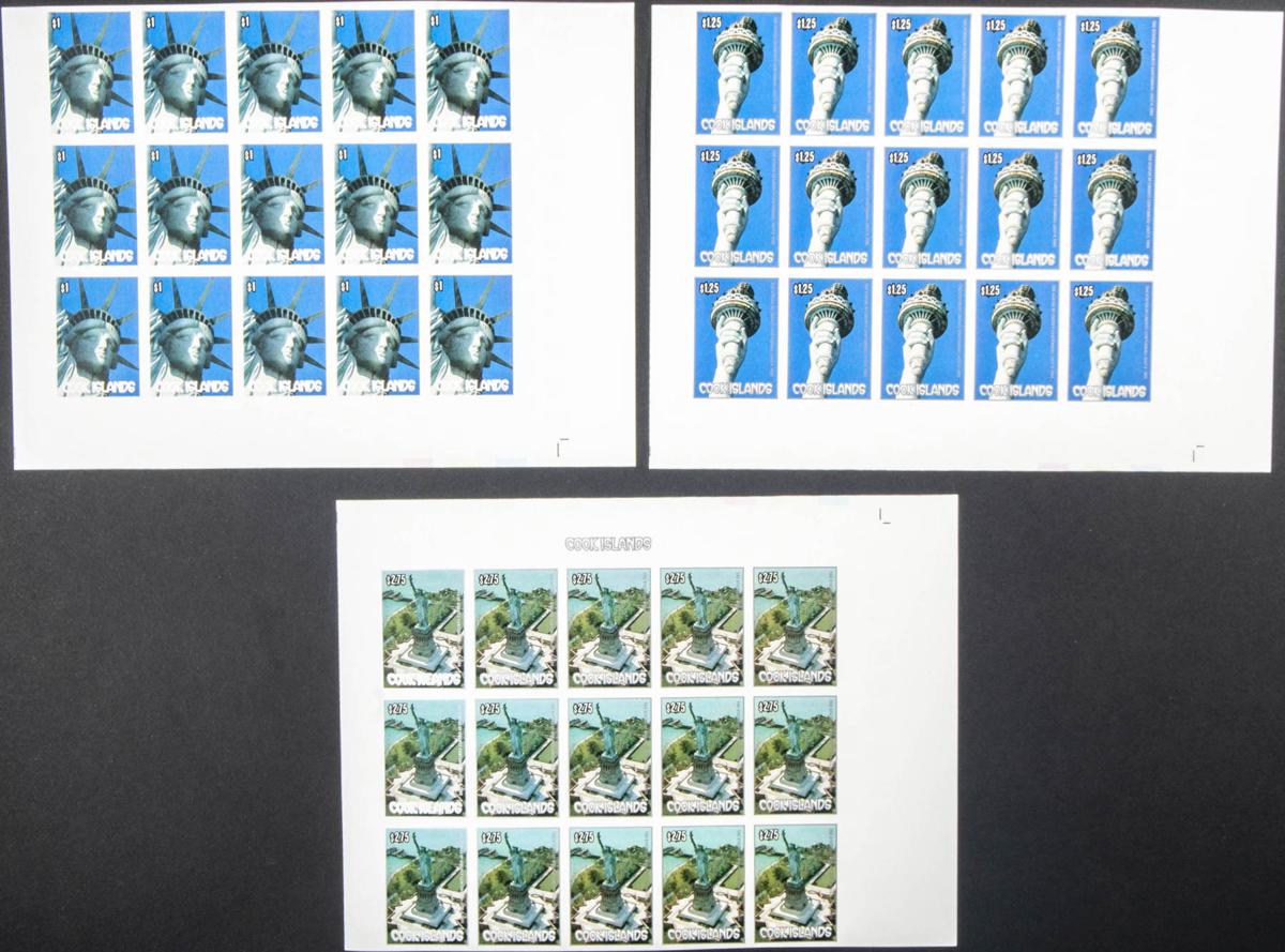 Lot 1187 - cook islands cook islands -  IBERPHIL Auction #109. The Fournier Universe. Part 1