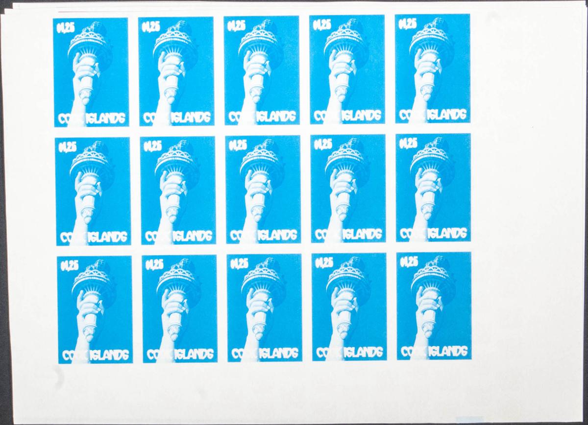 Lot 1188 - cook islands cook islands -  IBERPHIL Auction #109. The Fournier Universe. Part 1