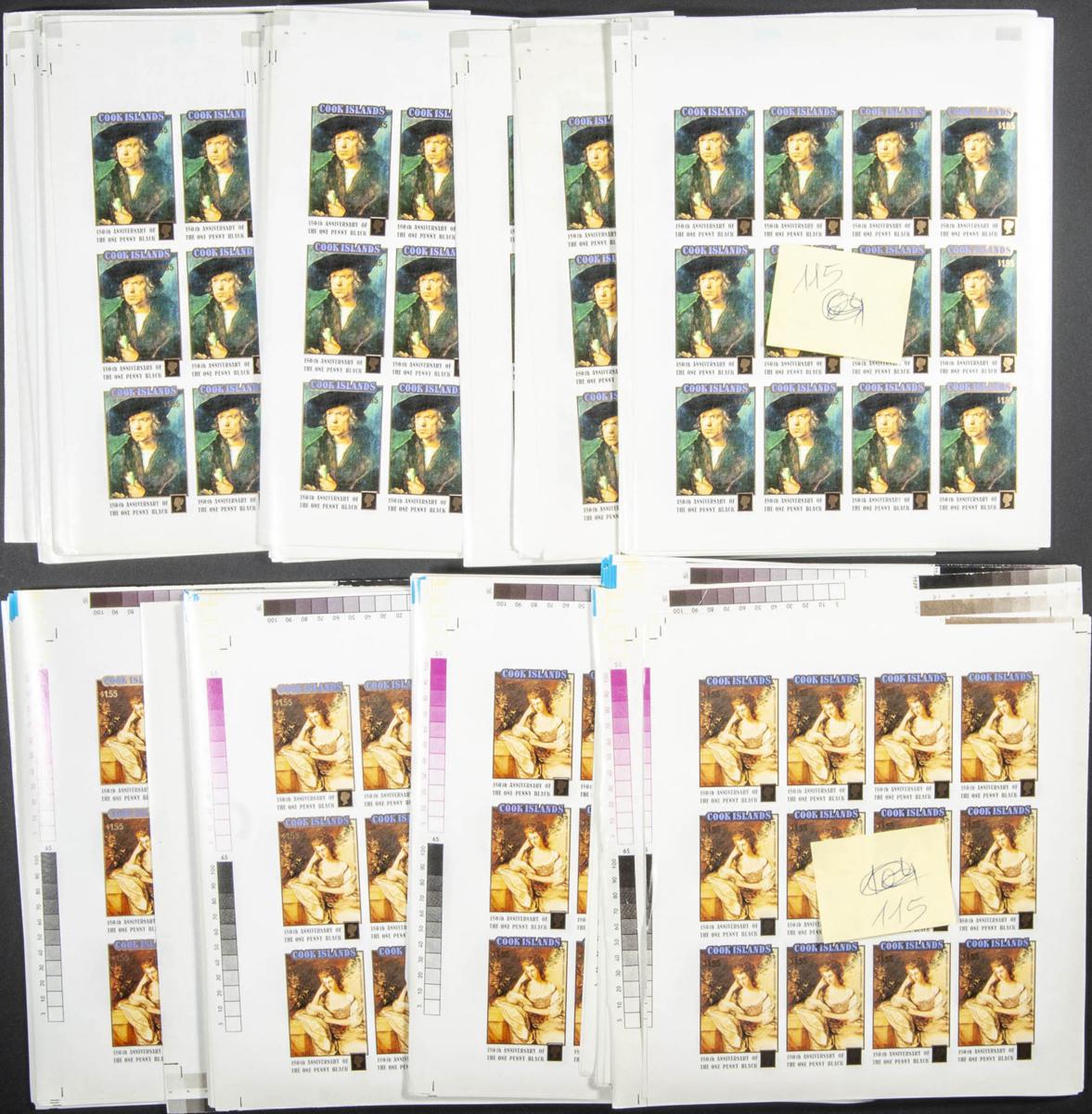 Lot 1206 - cook islands cook islands - IBERPHIL Auction #109. The Fournier Universe. Part 1 Lot 1206 - cook islands cook islands - IBERPHIL Auction #109. The Fournier Universe. Part 1