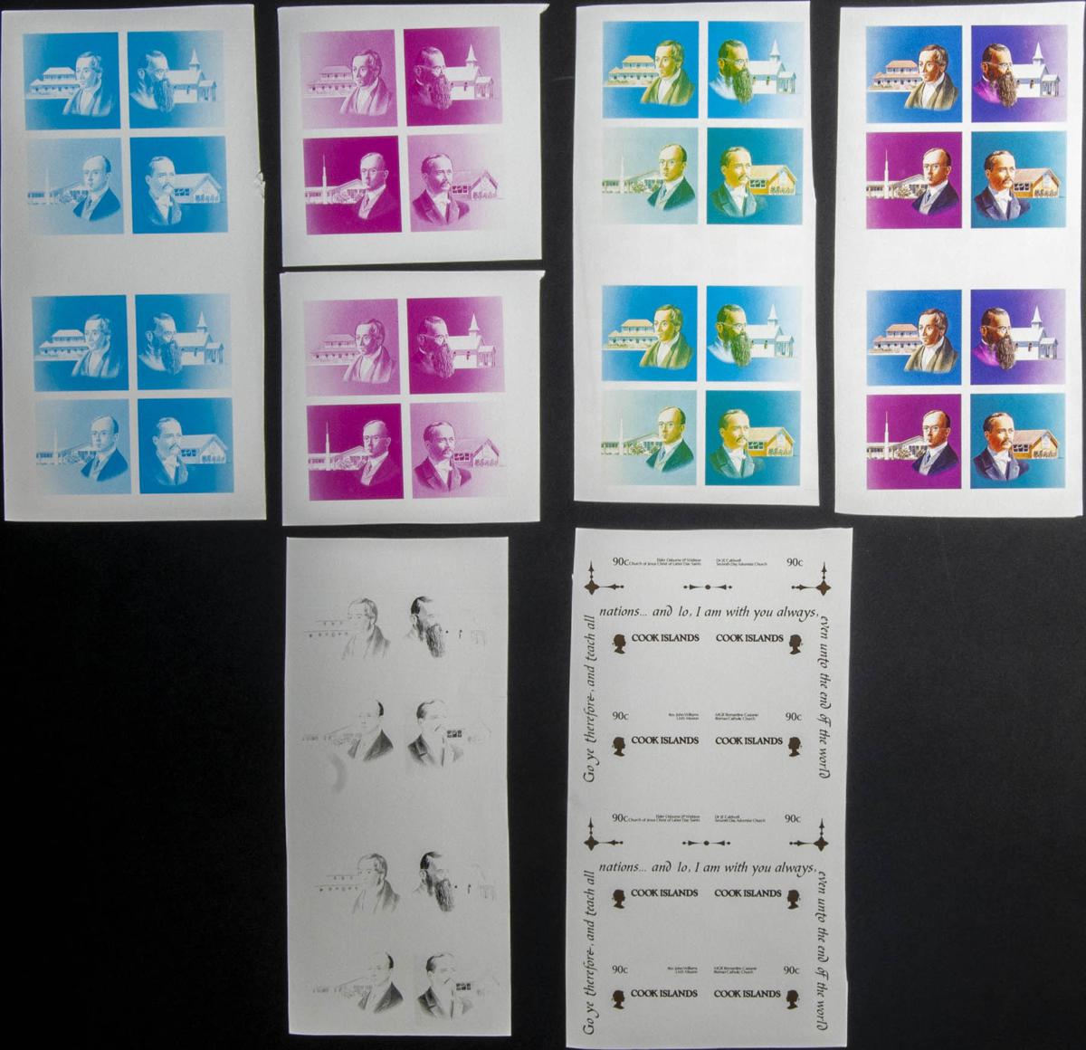 Lot 1210 - cook islands cook islands - IBERPHIL Auction #109. The Fournier Universe. Part 1 Lot 1210 - cook islands cook islands - IBERPHIL Auction #109. The Fournier Universe. Part 1