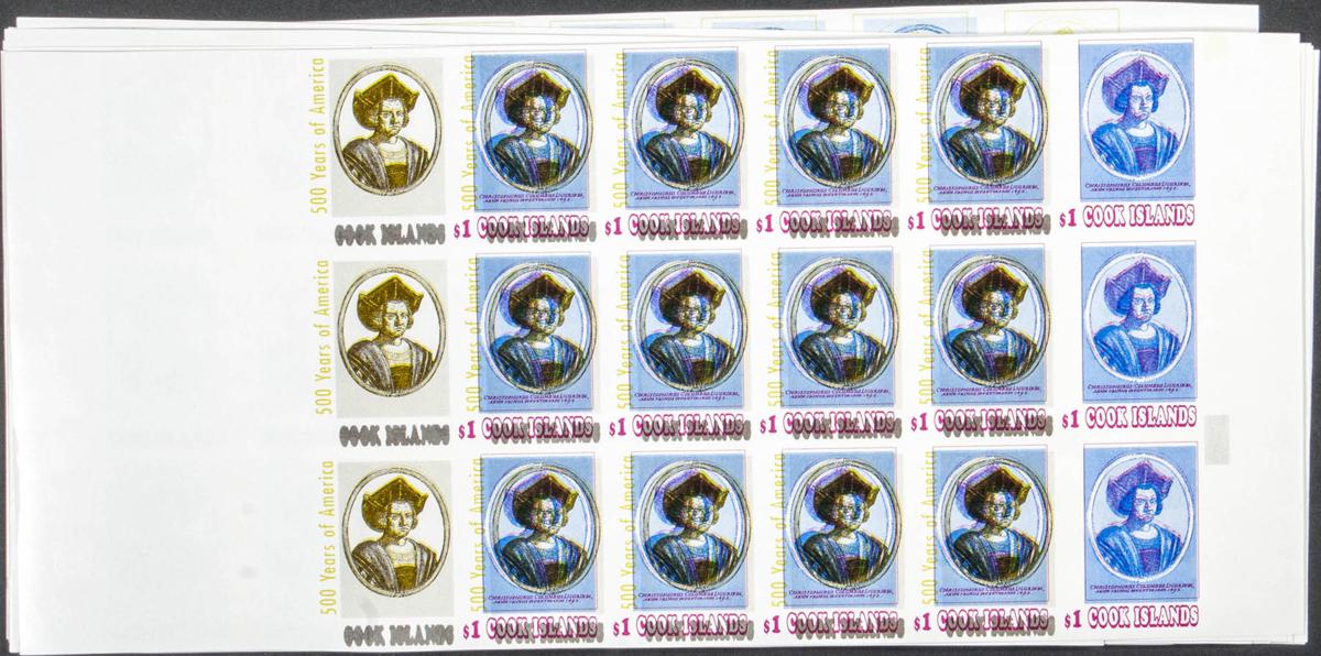 Lot 1213 - cook islands cook islands - IBERPHIL Auction #109. The Fournier Universe. Part 1 Lot 1213 - cook islands cook islands - IBERPHIL Auction #109. The Fournier Universe. Part 1