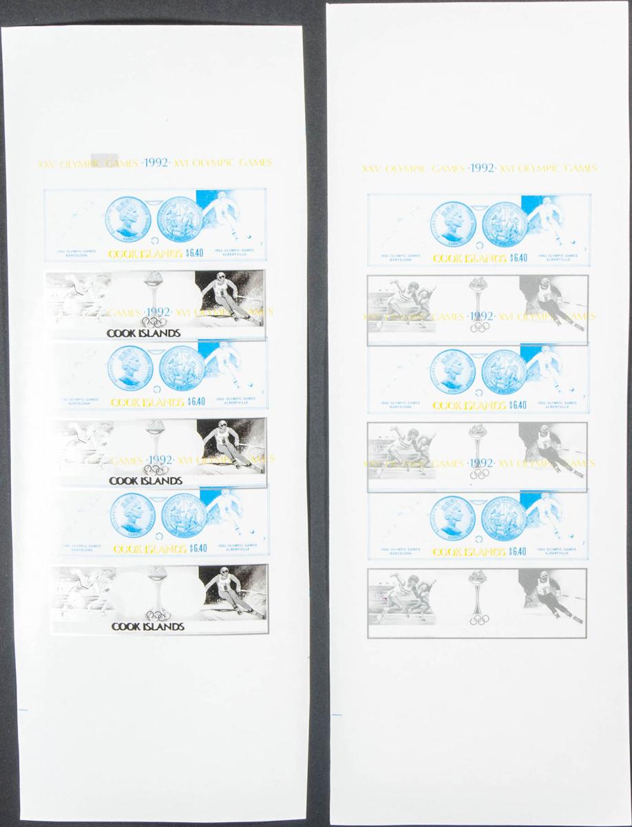 Lot 1215 - cook islands cook islands - IBERPHIL Auction #109. The Fournier Universe. Part 1 Lot 1215 - cook islands cook islands - IBERPHIL Auction #109. The Fournier Universe. Part 1