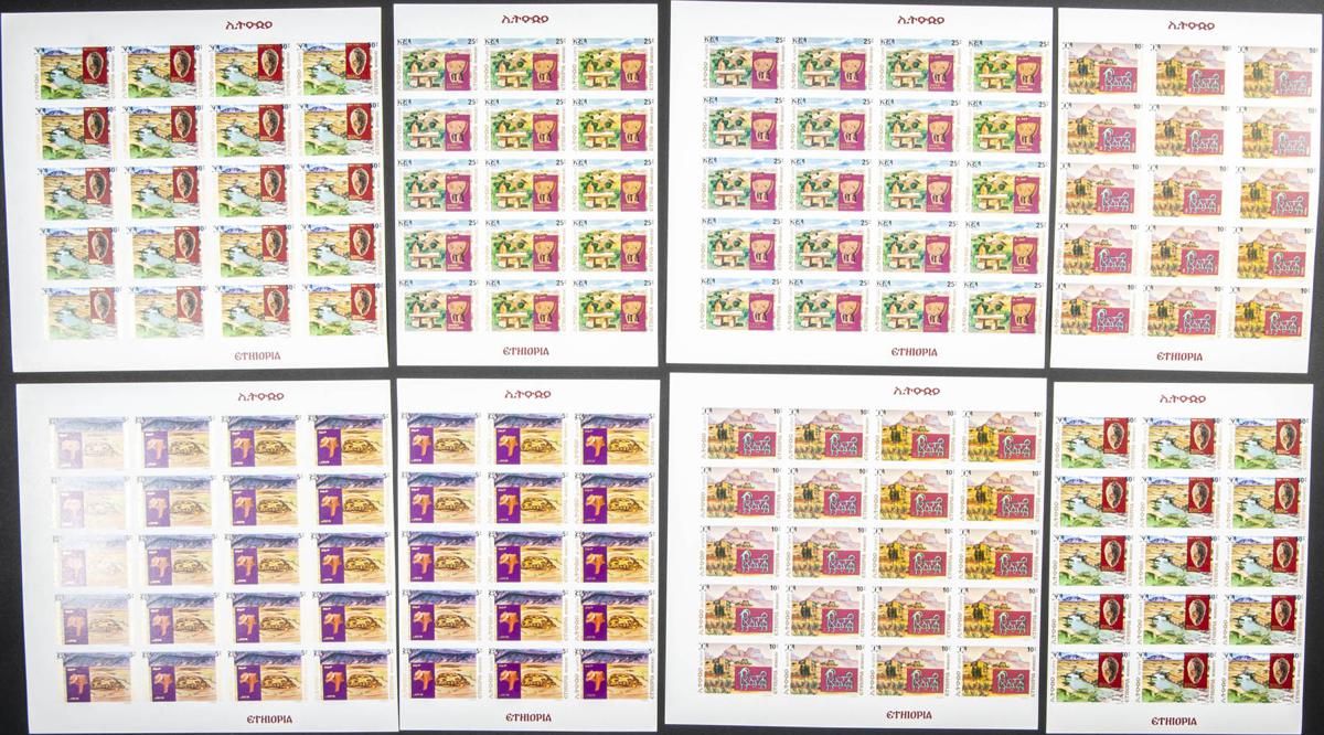 Lot 1222 - Ethiopia Ethiopia - IBERPHIL Auction #109. The Fournier Universe. Part 1 Lot 1222 - Ethiopia Ethiopia - IBERPHIL Auction #109. The Fournier Universe. Part 1