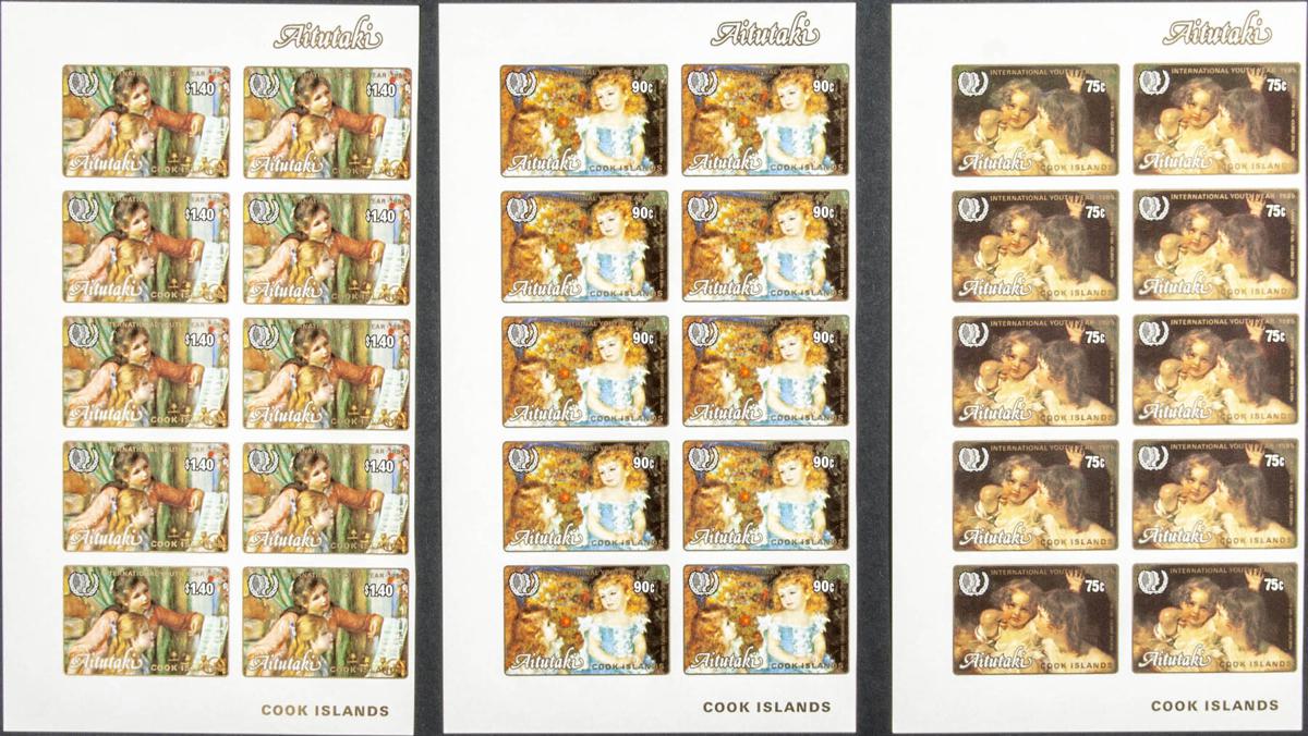 Lot 127 - aitutaki aitutaki - IBERPHIL Auction #109. The Fournier Universe. Part 1 Lot 127 - aitutaki aitutaki - IBERPHIL Auction #109. The Fournier Universe. Part 1
