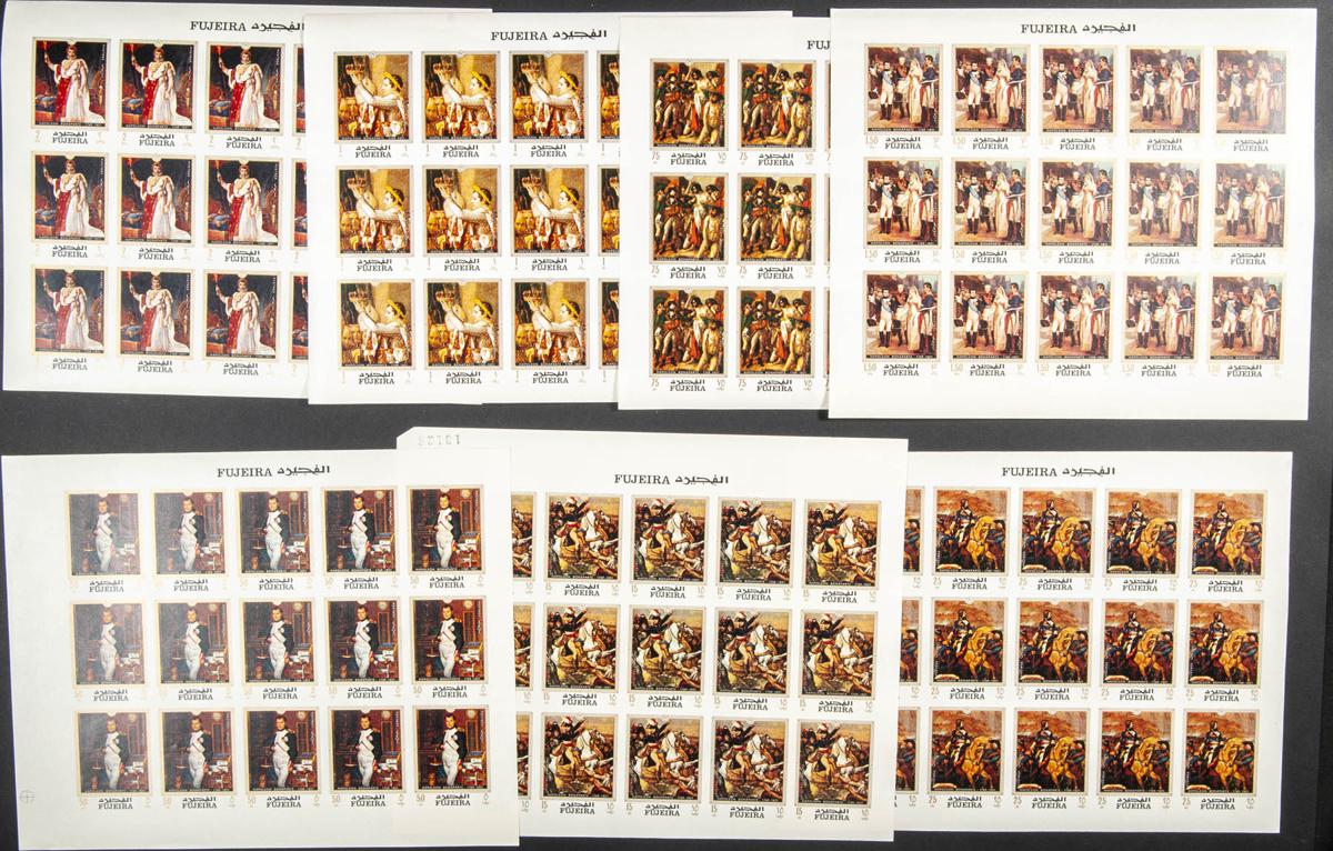 Lot 1302 - Southeast Arabia Fujeira Southeast Arabia Fujeira - IBERPHIL Auction #109. The Fournier Universe. Part 1 Lot 1302 - Southeast Arabia Fujeira Southeast Arabia Fujeira - IBERPHIL Auction #109. The Fournier Universe. Part 1