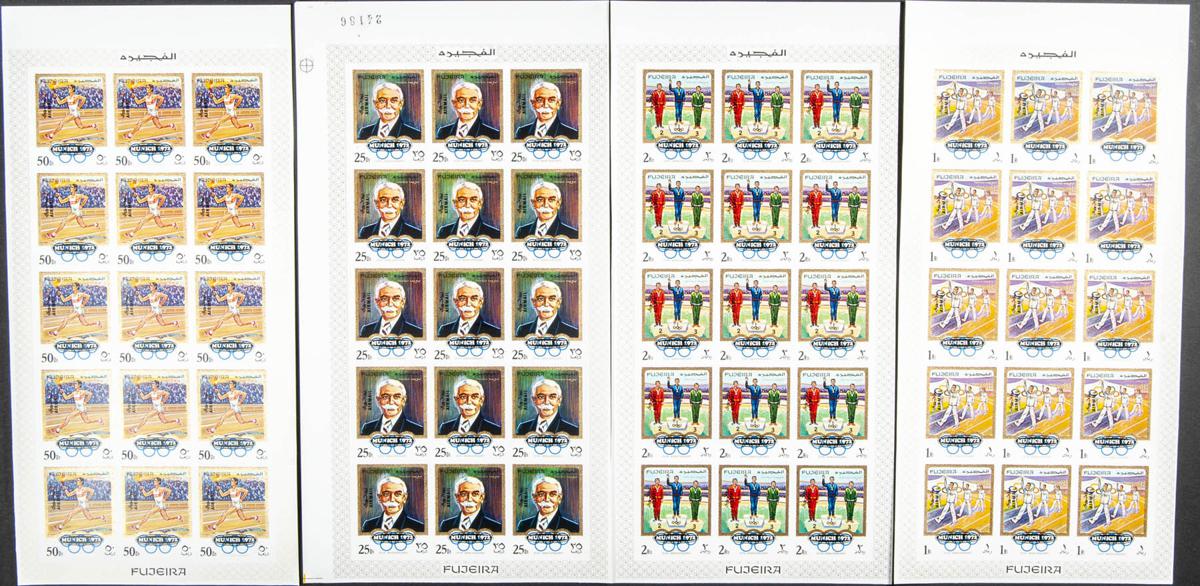 Lot 1324 - Southeast Arabia Fujeira Southeast Arabia Fujeira - IBERPHIL Auction #109. The Fournier Universe. Part 1 Lot 1324 - Southeast Arabia Fujeira Southeast Arabia Fujeira - IBERPHIL Auction #109. The Fournier Universe. Part 1