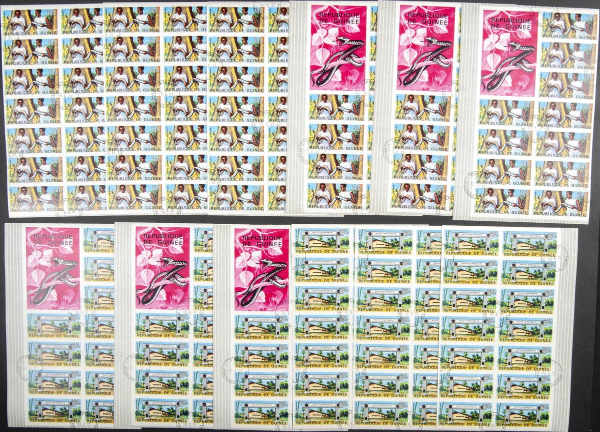 Lot 1348 - Guinea (Republic) Guinea (Republic) - IBERPHIL Auction #109. The Fournier Universe. Part 1 Lot 1348 - Guinea (Republic) Guinea (Republic) - IBERPHIL Auction #109. The Fournier Universe. Part 1