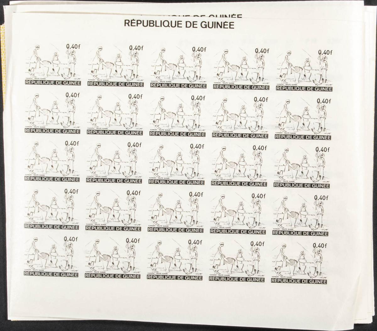 Lot 1356 - Guinea (Republic) Guinea (Republic) -  IBERPHIL Auction #109. The Fournier Universe. Part 1
