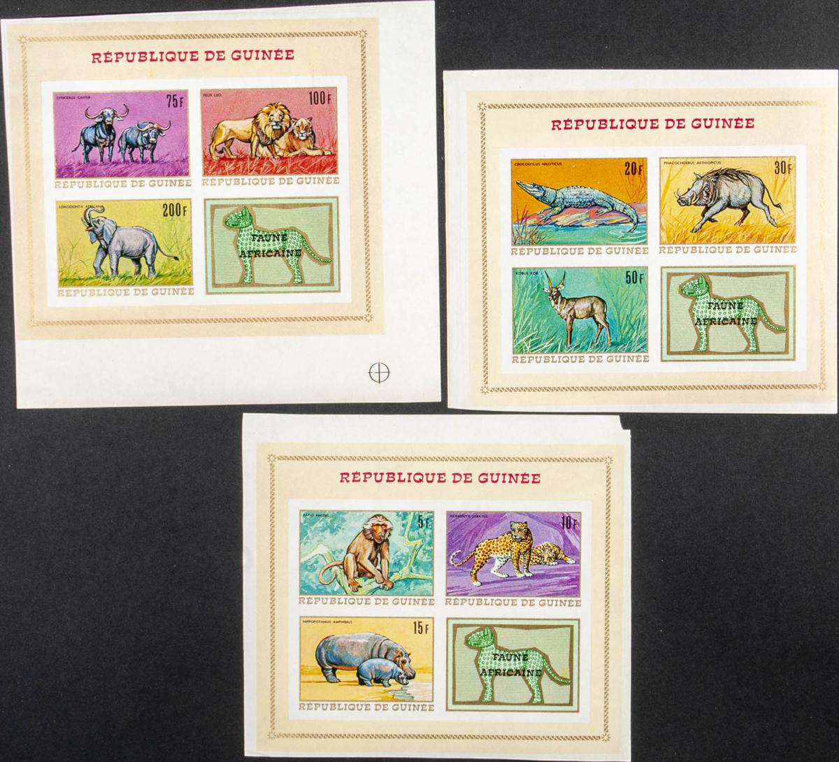 Lot 1365 - Guinea (Republic) Guinea (Republic) -  IBERPHIL Auction #109. The Fournier Universe. Part 1